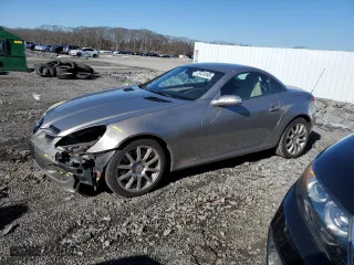 2007 Mercedes-Benz SLK-Class 3.5L with VIN WDBWK56F57F133906, listed as a Copart auction lot 43433895 with 89,168 mi miles and Clean Title. Bid and sale history available at carsss.com. Image 1.