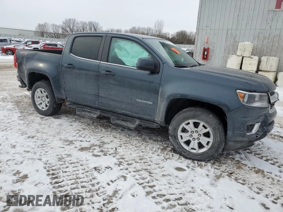 2020 Chevrolet Colorado 4WD LT with VIN 1GCGTCEN4L1160117, listed as a Copart auction lot 89152135 with Not provided miles and Salvage title. Bid and sale history available at DreamBid. Image 4.