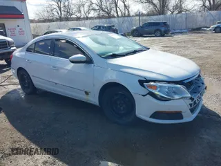 2010 Volkswagen CC Lux with VIN WVWHN7AN3AE541037, listed as a IAAI auction lot 41687578 with 182,977 mi miles. Bid and sale history available at carsss.com. Image 1.
