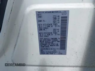 2018 Nissan Pathfinder SL with VIN 5N1DR2MN2JC631773, listed as a IAAI auction lot 42301611 with 145,100 mi miles and . Bid and sale history available at DreamBid. Image 9.
