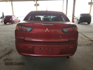 2012 Mitsubishi Lancer ES with VIN JA32U2FU2CU017414, listed as a Copart auction lot 59933784 with 41,405 mi miles and Salvage Title. Bid and sale history available at carsss.com. Image 6.