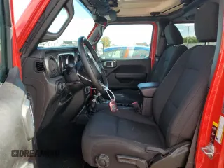 2022 Jeep Wrangler Unlimited Willys with VIN 1C4HJXDM4NW252778, listed as a Copart auction lot 72534664 with 20,014 mi miles and Salvage Title. Bid and sale history available at DreamBid. Image 7.