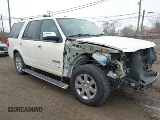 2008 Ford Expedition Limited with VIN 1FMFU20518LA60445, listed as a IAAI auction lot 41840309 with 232,149 mi miles and . Bid and sale history available at DreamBid. Image 1.