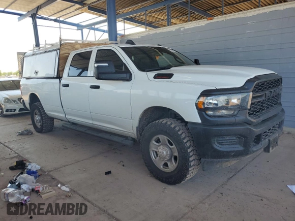 2023 Ram 2500 Tradesman with VIN 3C6UR5HJ4PG543902, listed as a Copart auction lot 71022454 with 40,224 mi miles and Salvage Title. Bid and sale history available at carsss.com. Image 4.