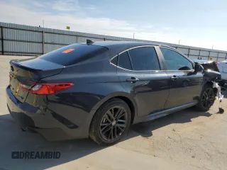 2025 Toyota Camry LE with VIN 4T1DAACK1SU539963, listed as a Copart auction lot 44530225 with 9,035 mi miles and Salvage Title. Bid and sale history available at DreamBid. Image 3.