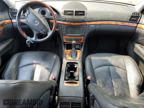 2007 Mercedes-Benz E 550 with VIN WDBUF90X57X213589, listed as a Copart auction lot 46580785 with 175,186 mi miles and Non Repairable. Bid and sale history available at carsss.com. Image 8.