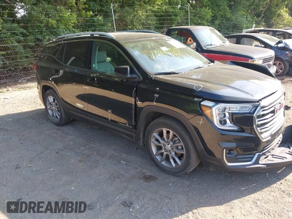 2024 GMC Terrain SLT with VIN 3GKALPEG7RL155157, listed as a IAAI auction lot 42697850 with 40,953 mi miles and . Bid and sale history available at DreamBid. Image 1.