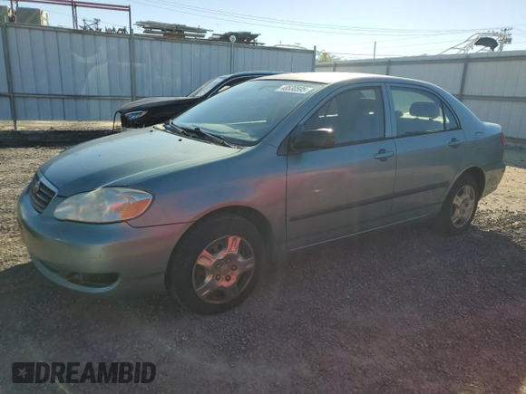 2005 Toyota Corolla CE with VIN 1NXBR32E15Z438028, listed as a Copart auction lot 48530595 with 225,109 mi miles and Salvage Title. Bid and sale history available at DreamBid. Image 1.
