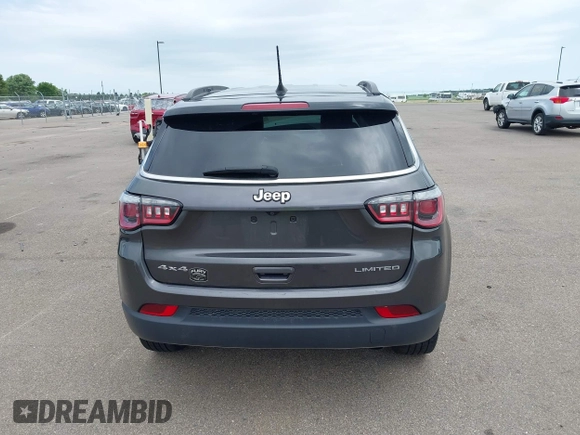 2017 Jeep Compass Limited z VIN 3C4NJDCB3HT680126, wystawiony jako IAAI lot #42556868 z przebiegiem 88 369 mil mil oraz . Historia ofert i sprzedaży dostępna na DreamBid. Obrazek 16.