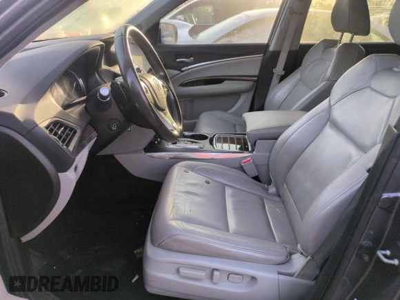 2017 Acura MDX with VIN 5J8YD4H33HL003239, listed as a Copart auction lot 77149094 with 0 mi miles and Salvage Title. Bid and sale history available at carsss.com. Image 7.