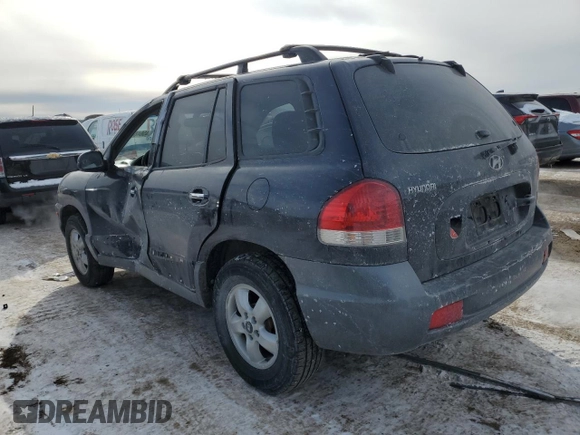 2005 Hyundai Santa Fe GLS with VIN KM8SC73E35U885063, listed as a Copart auction lot 45648425 with 148,961 mi miles and Salvage Title. Bid and sale history available at carsss.com. Image 2.