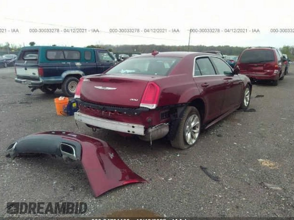 2016 Chrysler 300 Anniversary Edition with VIN 2C3CCAAG7GH197720, listed as a IAAI auction lot 34731100 with 72,931 mi miles and . Bid and sale history available at DreamBid. Image 4.