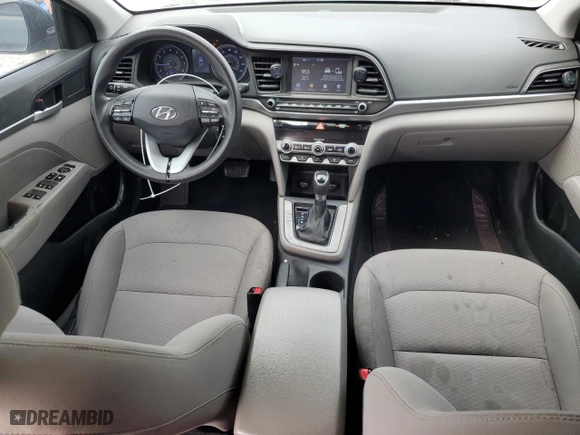 2020 Hyundai Elantra SEL with VIN 5NPD84LF0LH560528, listed as a Copart auction lot 51244505 with 126,895 mi miles and Salvage Title. Bid and sale history available at carsss.com. Image 8.