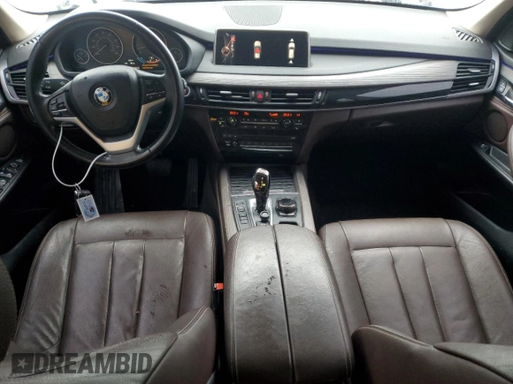 2015 BMW X5 sDrive35i with VIN 5UXKR2C5XF0H34849, listed as a Copart auction lot 86350544 with 96,681 mi miles and Salvage Title. Bid and sale history available at carsss.com. Image 8.