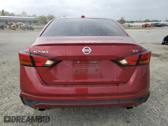 2020 Nissan Altima 2.5 SV with VIN 1N4BL4DV3LC258583, listed as a Copart auction lot 51017675 with 53,420 mi miles and Salvage Title. Bid and sale history available at carsss.com. Image 6.
