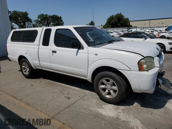 2001 Nissan Frontier XE with VIN 1N6DD26S71C385578, listed as a Copart auction lot 59875405 with 73,936 mi miles and Salvage title. Bid and sale history available at DreamBid. Image 4.