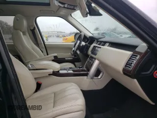 2015 Land Rover Range Rover Supercharged с VIN SALGS2TFXFA210976, выставлен на аукционе Copart как лот 51356865 с пробегом 46 068 миль миль и На запчасти • Non repairable. История ставок и продаж доступна на DreamBid. Изображение 5.