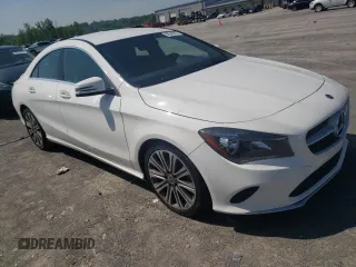 2018 Mercedes-Benz CLA 250 with VIN WDDSJ4EB0JN660668, listed as a Copart auction lot 58549873 with Not Provided miles and . Bid and sale history available at DreamBid. Image 4.