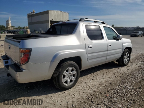 2007 Honda Ridgeline RTL w/Leather with VIN 2HJYK16597H523122, listed as a Copart auction lot 71617764 with 253,097 mi miles and Salvage Title. Bid and sale history available at carsss.com. Image 3.