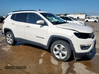 2018 Jeep Compass Latitude с VIN 3C4NJDBBXJT457007, выставлен на аукционе Copart как лот 56649625 с пробегом 113 538 миль миль и Списание • Salvage title. История ставок и продаж доступна на DreamBid. Изображение 4.