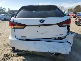 2021 Lexus RX with VIN 2T2YGMDA4MC071511, listed as a Copart auction lot 43810605 with 37,158 mi miles and Salvage Title. Bid and sale history available at carsss.com. Image 6.