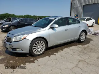 2012 Buick Regal Premium 1 z VIN 2G4GS5EK6C9135618, wystawiony jako Copart lot #58575925 z przebiegiem 167 706 mil mil oraz Szkoda całkowita • Salvage title. Historia ofert i sprzedaży dostępna na DreamBid. Obrazek 1.