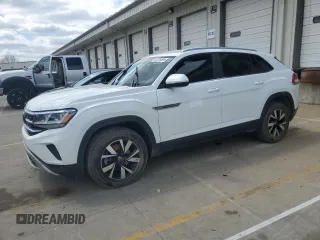 2022 Volkswagen Atlas SE z VIN 1V2DC2CA1NC200298, wystawiony jako Copart lot #53239565 z przebiegiem 56 192 mil mil oraz Szkoda całkowita • Salvage title. Historia ofert i sprzedaży dostępna na DreamBid. Obrazek 1.