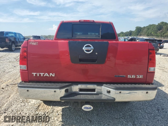 2010 Nissan Titan SE with VIN 1N6BA0ED3AN310467, listed as a Copart auction lot 62888895 with 230,343 mi miles and Salvage title. Bid and sale history available at DreamBid. Image 6.