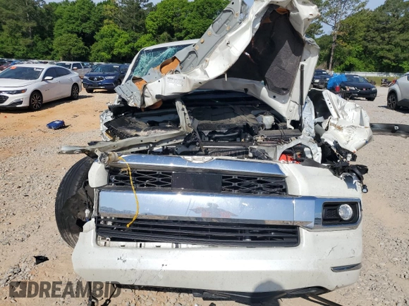 2020 Toyota 4Runner SR5 with VIN JTEZU5JR8L5217143, listed as a Copart auction lot 54227985 with Not provided miles and Salvage title. Bid and sale history available at DreamBid. Image 5.