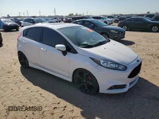 2016 Ford Fiesta ST with VIN 3FADP4GXXGM127004, listed as a Copart auction lot 50244325 with 84,445 mi miles and Salvage Title. Bid and sale history available at carsss.com. Image 4.