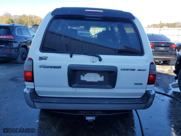 2000 Toyota 4Runner Limited with VIN JT3HN87R9Y9044162, listed as a Copart auction lot 84695644 with 278,511 mi miles and Salvage Title. Bid and sale history available at carsss.com. Image 6.