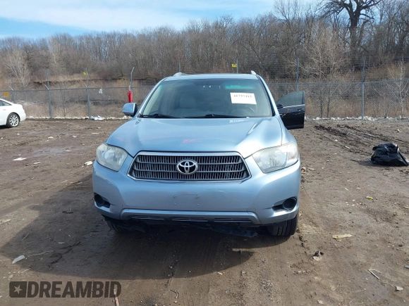 2008 Toyota Highlander Hybrid with VIN JTEEW41A982003915, listed as a IAAI auction lot 41757415 with 256,996 mi miles. Bid and sale history available at carsss.com. Image 12.