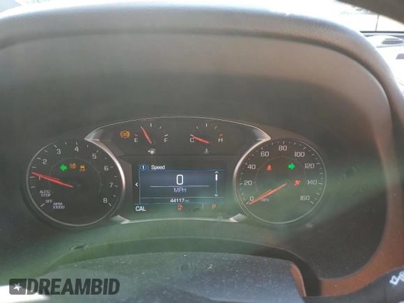 2022 GMC Terrain SLE with VIN 3GKALMEV6NL271473, listed as a Copart auction lot 49698515 with 44,117 mi miles and Salvage title. Bid and sale history available at DreamBid. Image 9.