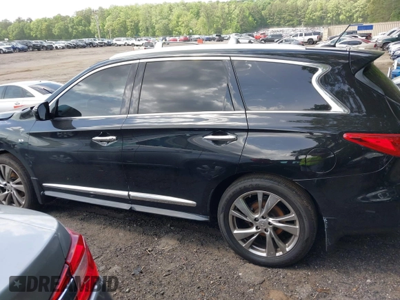 2014 Infiniti QX60 with VIN 5N1AL0MMXEC507093, listed as a IAAI auction lot 42182083 with 117,238 mi miles and . Bid and sale history available at DreamBid. Image 14.