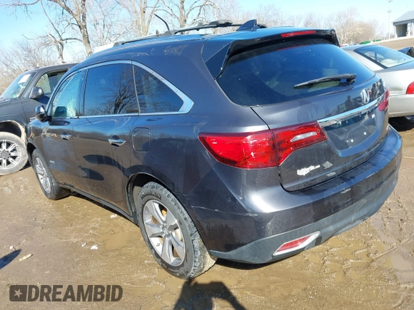 2014 Acura MDX z VIN 5FRYD4H20EB010314, wystawiony jako IAAI lot #41454491 z przebiegiem 129 368 mil mil oraz . Historia ofert i sprzedaży dostępna na DreamBid. Obrazek 3.