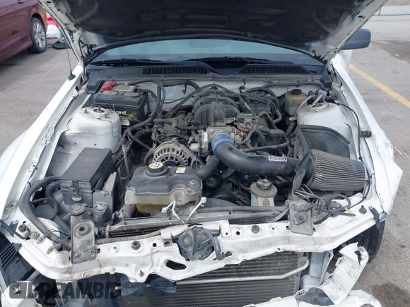 2008 Ford Mustang Deluxe with VIN 1ZVHT80N585188191, listed as a IAAI auction lot 42162834 with 145,313 mi miles and . Bid and sale history available at DreamBid. Image 10.