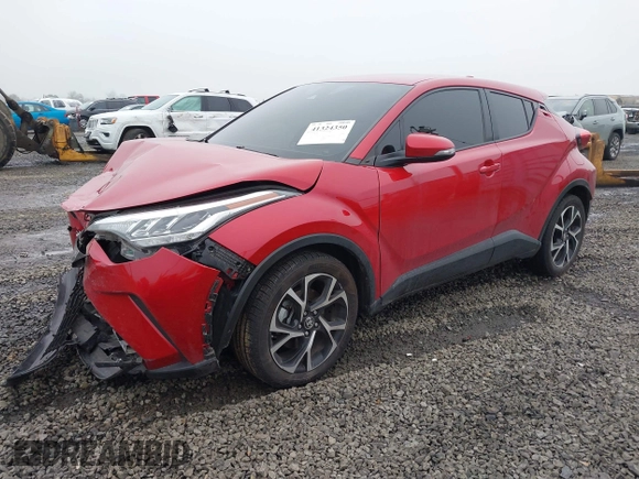 2021 Toyota C-HR LE with VIN JTNKHMBX1M1104530, listed as a IAAI auction lot 41324350 with 53,112 mi miles. Bid and sale history available at carsss.com. Image 17.