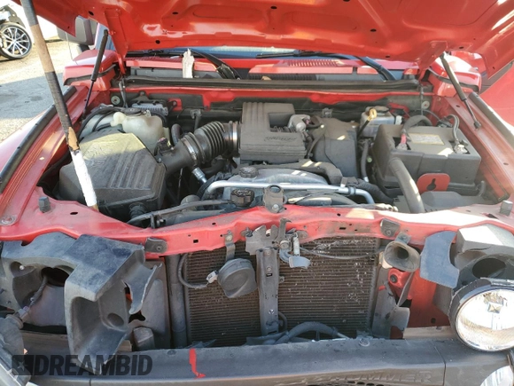 2007 Hummer H3 SUV with VIN 5GTDN13E578129596, listed as a Copart auction lot 84348604 with 70,574 mi miles and Salvage Title. Bid and sale history available at DreamBid. Image 13.