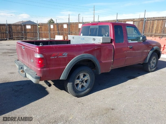 2004 Ford Ranger XL Fleet with VIN 1FTZR45E84PB40688, listed as a IAAI auction lot 41559447 with 272,999 mi miles. Bid and sale history available at carsss.com. Image 4.