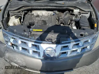 2004 Nissan Murano SE z VIN JN8AZ08WX4W306827, wystawiony jako Copart lot #54334035 z przebiegiem Nie podano mil oraz Szkoda całkowita • Salvage title. Historia ofert i sprzedaży dostępna na DreamBid. Obrazek 12.