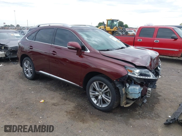 2015 Lexus RX 350 with VIN 2T2BK1BA4FC341491, listed as a IAAI auction lot 42471606 with 99,883 mi miles and . Bid and sale history available at DreamBid. Image 1.
