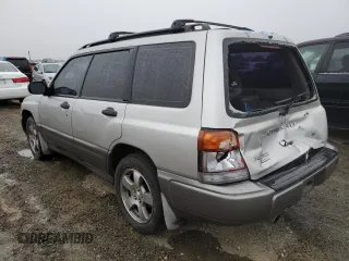 1999 Subaru Forester S with VIN JF1SF6551XH737837, listed as a Copart auction lot 81349224 with 201,012 mi miles and Salvage Title. Bid and sale history available at carsss.com. Image 2.