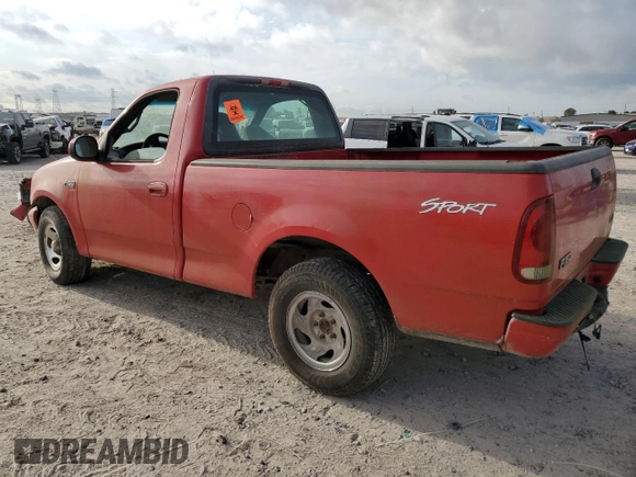2002 Ford F-150 XL with VIN 1FTRF17252NA61532, listed as a Copart auction lot 53083735 with Not provided miles and Salvage title. Bid and sale history available at DreamBid. Image 2.