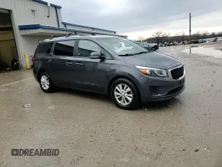 2016 Kia Sedona LX with VIN KNDMB5C17G6165581, listed as a Copart auction lot 53737215 with 160,030 mi miles and Non Repairable. Bid and sale history available at carsss.com. Image 14.