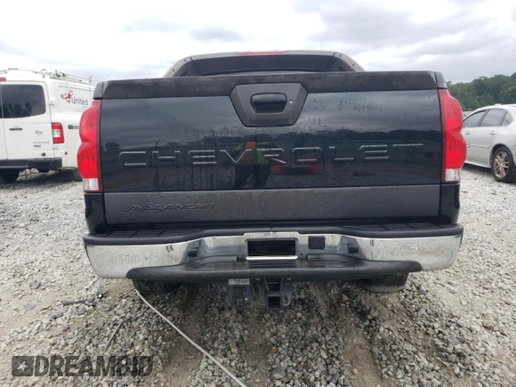 2006 Chevrolet Avalanche Z71 with VIN 3GNEK12Z46G235871, listed as a Copart auction lot 69469594 with 0 mi miles and Salvage Title. Bid and sale history available at carsss.com. Image 6.