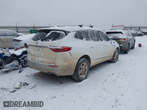 2020 Buick Enclave Essence with VIN 5GAEVAKW1LJ218477, listed as a IAAI auction lot 41288068 with 89,910 mi miles. Bid and sale history available at carsss.com. Image 4.