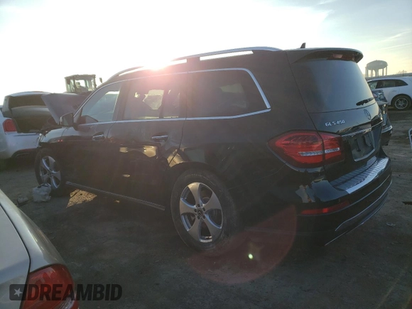 2019 Mercedes-Benz GLS 450 with VIN 4JGDF6EE1KB183192, listed as a Copart auction lot 77336863 with 59,349 mi miles and . Bid and sale history available at DreamBid. Image 2.