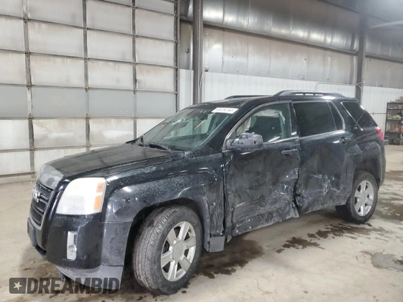 2012 GMC Terrain SLT-1 with VIN 2GKALUEKXC6341838, listed as a Copart auction lot 86839244 with 172,385 mi miles and Salvage Title. Bid and sale history available at carsss.com. Image 1.