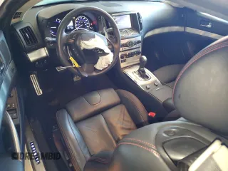 2015 Infiniti Q60 S Limited with VIN JN1CV6EK0FM870380, listed as a Copart auction lot 75019264 with 37,189 mi miles and Salvage title. Bid and sale history available at DreamBid. Image 8.