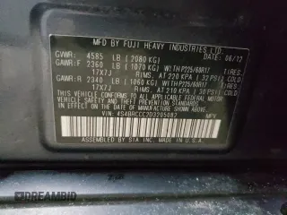 2013 Subaru Outback Premium с VIN 4S4BRCCC2D3205082, выставлен на аукционе Copart как лот 85646714 с пробегом 117 326 миль миль и Списание • Salvage title. История ставок и продаж доступна на DreamBid. Изображение 13.